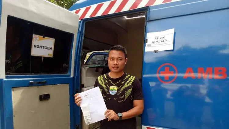 Seluruh Staf dan Pemain Persib Dites Kesehatan