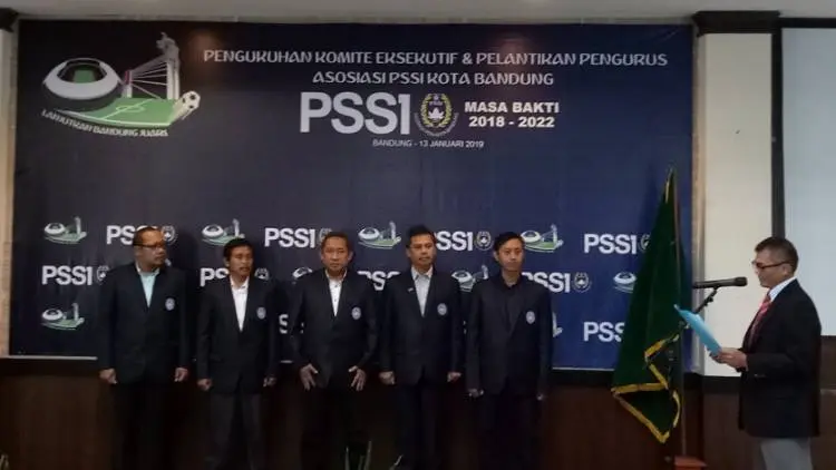 Resmi Dilantik, Askot PSSI Kota Bandung Diminta Bentuk Akademi