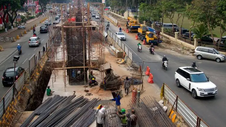 Pembangunan Dua Jalan Layang Dilanjutkan April