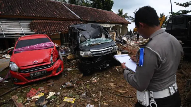 Polda Banten Amankan 84 Kendaraan Tsunami, Ini Daftarnya