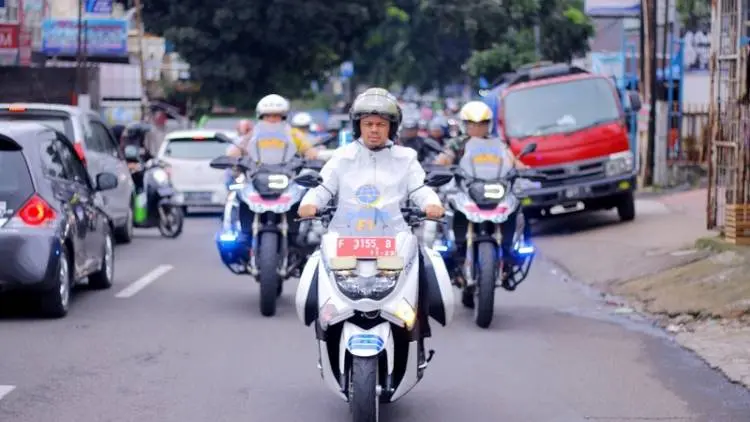 Ini Cara Wali Kota Bogor Patroli di Hari Libur