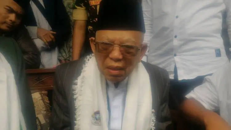 Ma'aruf Amin Bantah PB NU Intimidasi Jokowi Soal Cawapres