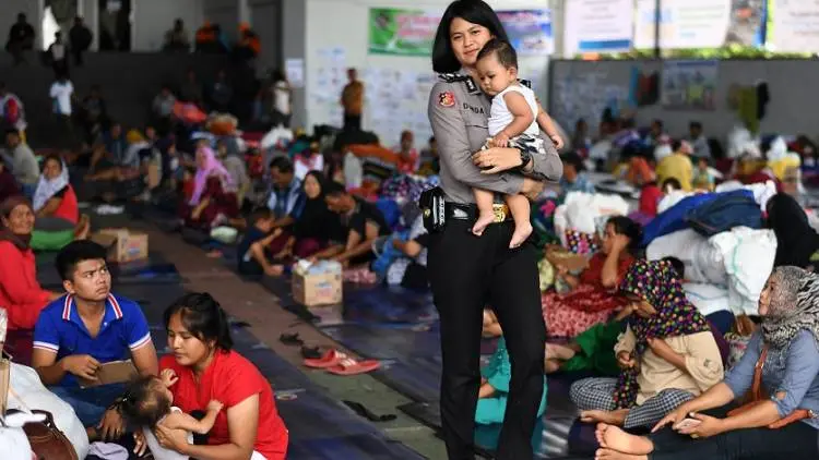 Di Pengungsian, Pasutri Ini Beri Nama Anaknya Tsunami