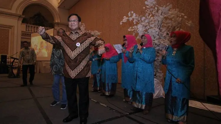 Prabowo Bergaya Gatotkaca Ceritakan Masa Kecilnya
