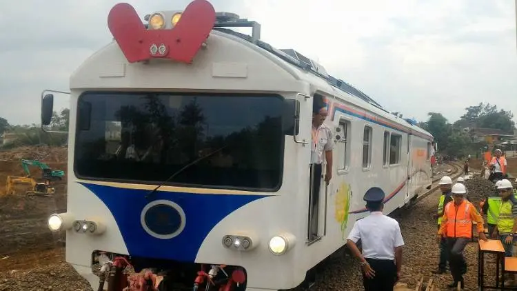 Jalur Pulih, KA Pangrango Beroperasi Kembali