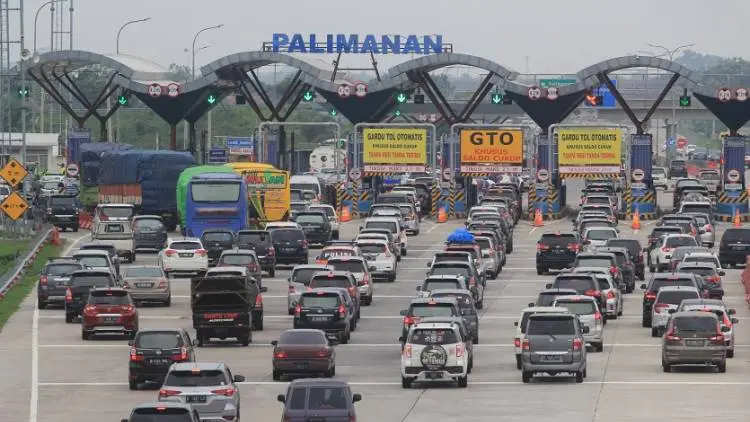 Puncak Arus Mudik Tol Cipali Sabtu-Minggu