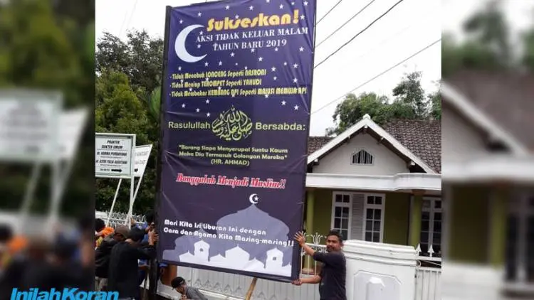 Warga Garut Bertekad Malam Tahun Baru Harus Sepi
