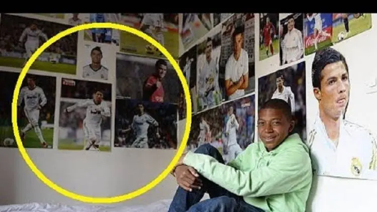 Tak Ada Lagi Poster CR7 di Kamar Kylian Mbappe