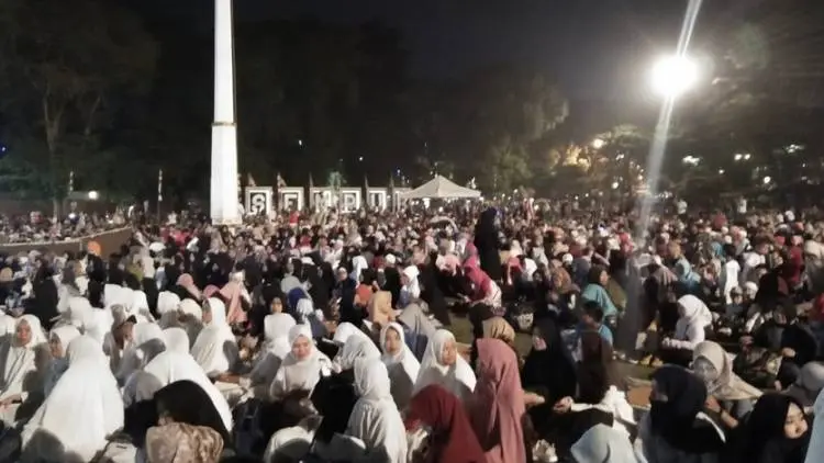 Warga Bogor Doa Bersama Sambut Tahun Baru
