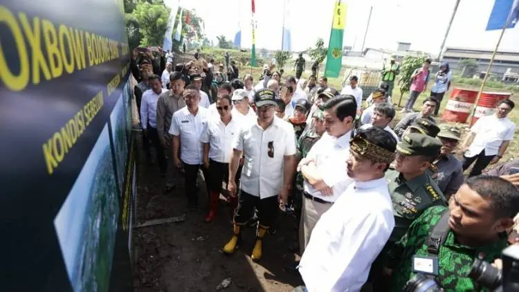 Menko Maritim Tinjau Progres Citarum Harum