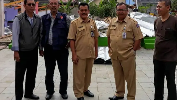 Disdik Mulai Perbaiki Sekolah Terdampak Puting Beliung