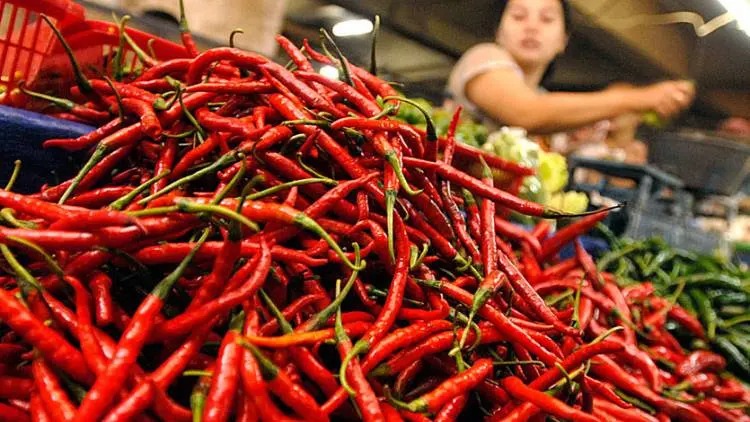 Harga Cabai di Pasar Tradisional Naik