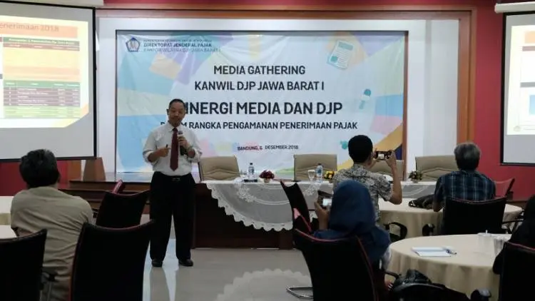 Penerimaan Pajak DJP Kanwil Jabar 1 Rp24,96 Triliun