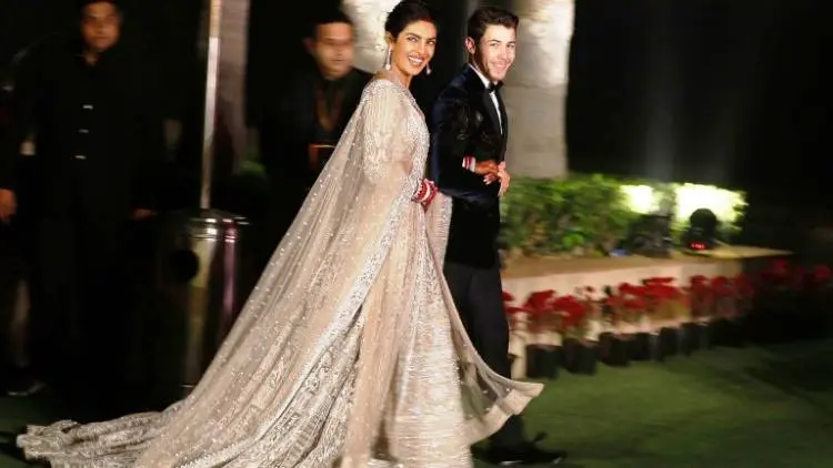 Priyanka-Jonas Nick Rayakan Pernikahan Mewah di New Delhi