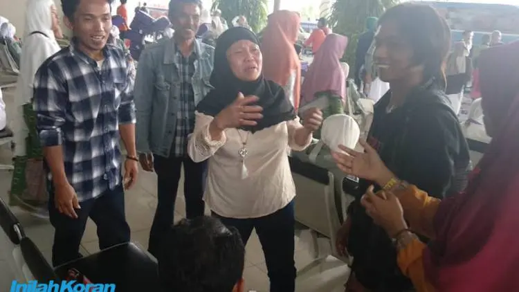 15 Tahun tak Bertemu Keluarga, Darkem Pulang ke Indramayu