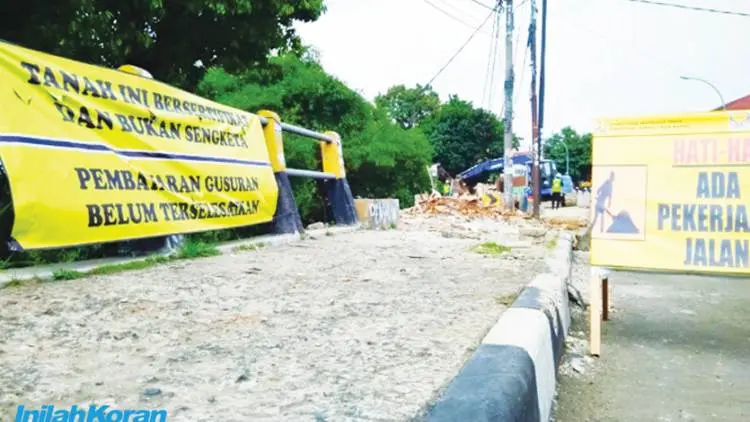 Lahan Disoal, Fly Over Jalan Terus