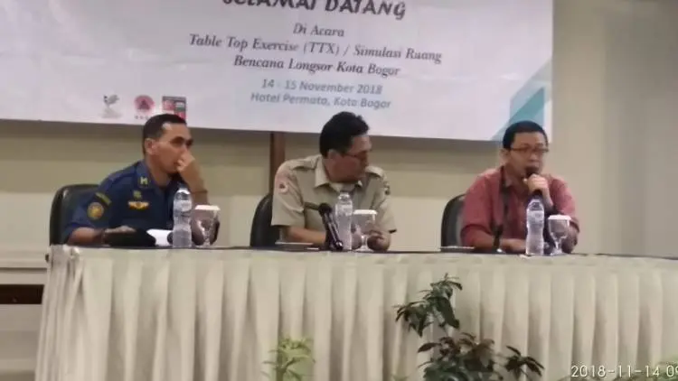 BPBD Gelar Simulasi Ruang dan Review Rencana Kontinjensi