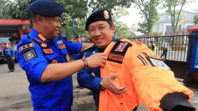 Hadapi Musim Hujan, Pasukan Diskar PB Siaga 24 Jam Penuh