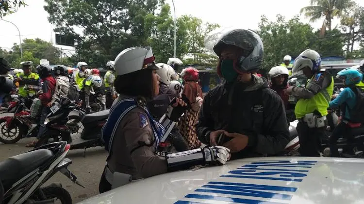 Ops Zebra 2018 di Cimahi, 100 Motor Dikandangkan