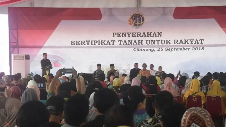 70% Sertifikat PTSL 2018 Telah Selesai Dibuat