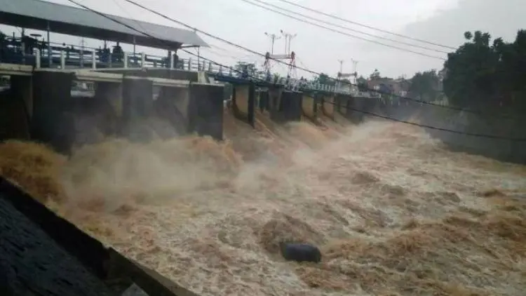 Bendung Katulampa Ditetapkan Siaga Dua Banjir