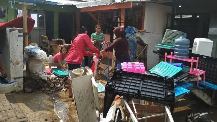 Diguyur Hujan Deras, 35 Rumah di Cilember Terendam Banjir