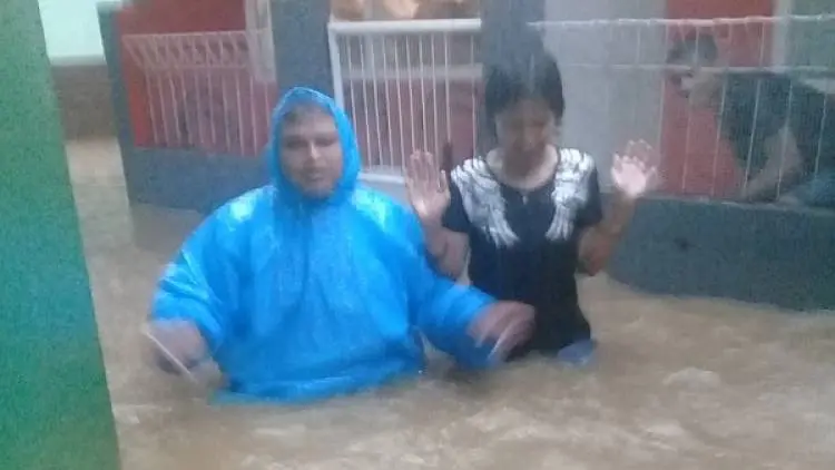 Kampung Sukajadi Terendam Banjir