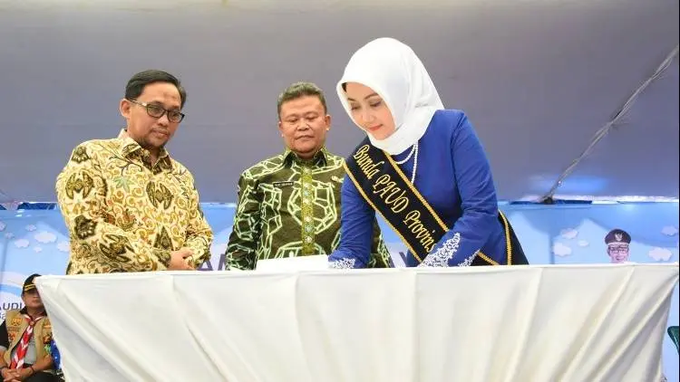 Atalia Resmi Jadi Bunda PAUD Jawa Barat