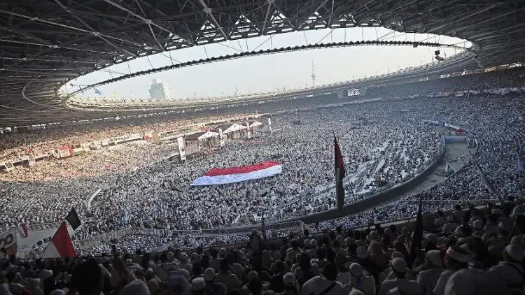 Begini Ungkapan Prabowo Lihat Lautan Manusia di GBK