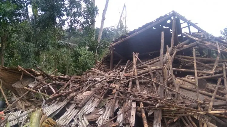 Puting Beliung Terjang Cipongkor KBB, Puluhan Rumah Rusak
