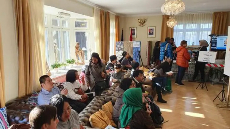 KBRI Stockholm: Antrean Pemilih Warnai Pesta Demokrasi
