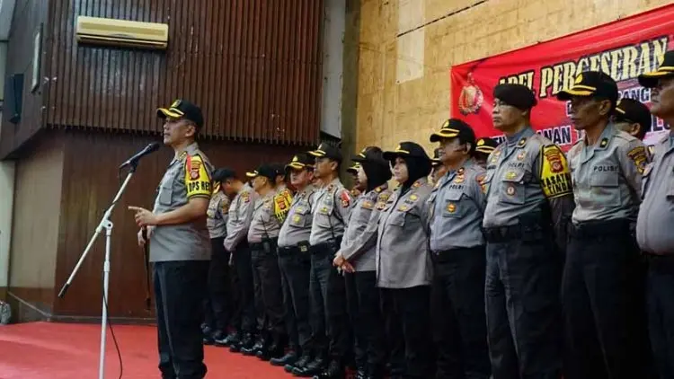 2.100 Personil Gabungan Siap Amankan TPS Di Bandung