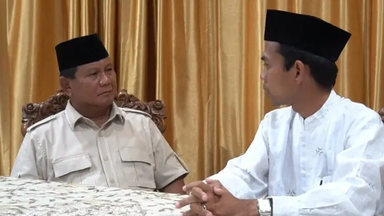 Prabowo Jumpa UAS, BPN: Pemilu Sudah Selesai