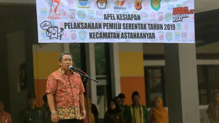 H-6 Pemilu 2019, Kota Bandung Nihil Titik Rawan