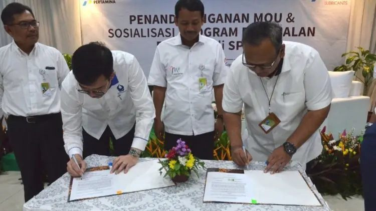 Pelumas Pertamina Hadir di Seluruh Outlet SPBU