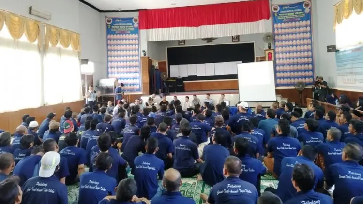 Warga Binaan Lapas Paledang Diedukasi Cara Pencoblosan