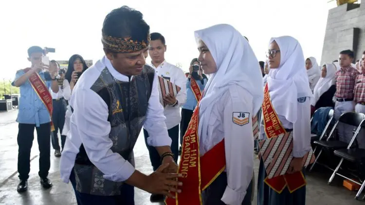 250 Pelajar Kabupaten Bandung Jadi Duta Hukum dan HAM