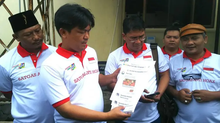 Satgas TKD Jokowi-Amin Laporkan Hoaks ke Polda Jabar