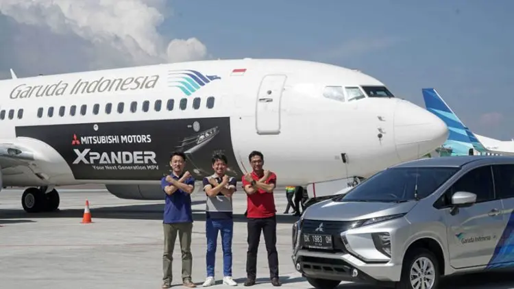 Mitsubishi Hadir di Pesawat Garuda Jakarta-Nagoya
