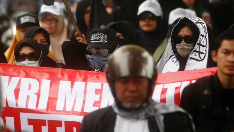 Aksi Solidaritas di Kota Bandung untuk Selandia Baru