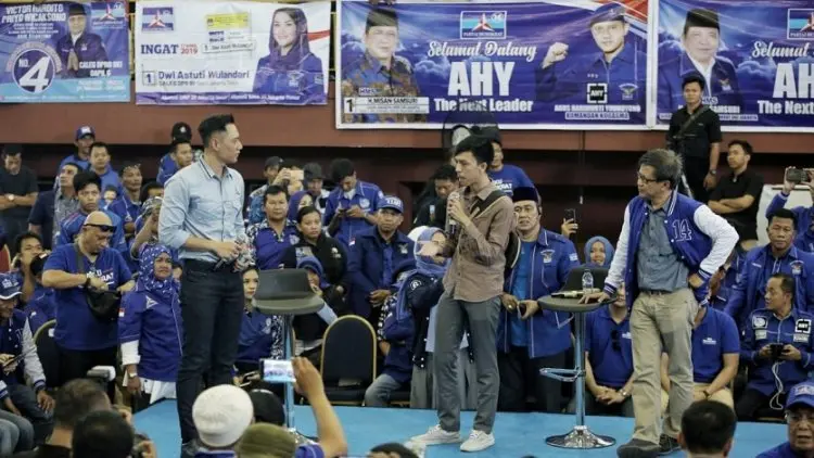 Resmi Gabung Demokrat, Rocky Gerung: Ini Partai Akal Sehat