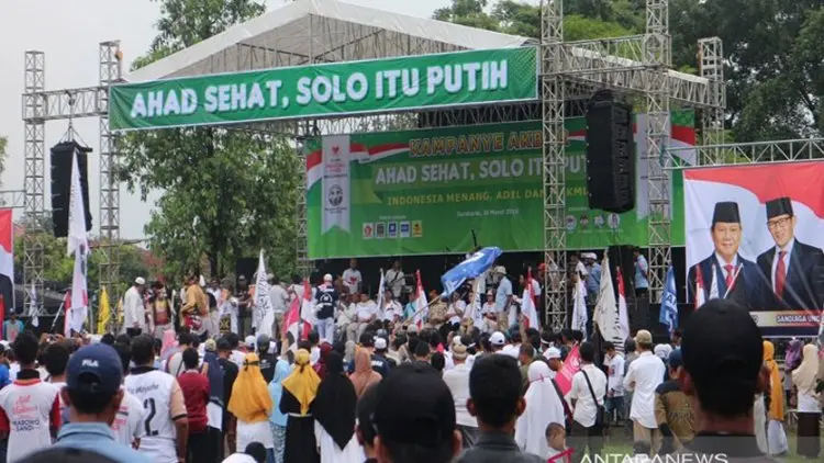 Hari Pertama, BPN Prabowo Putihkan 'Kampung Jokowi'