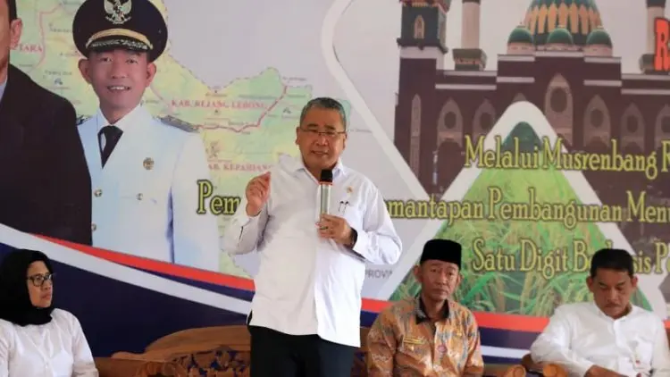 Mendes PDTT Apresiasi Musrenbang Kabupaten Lebong