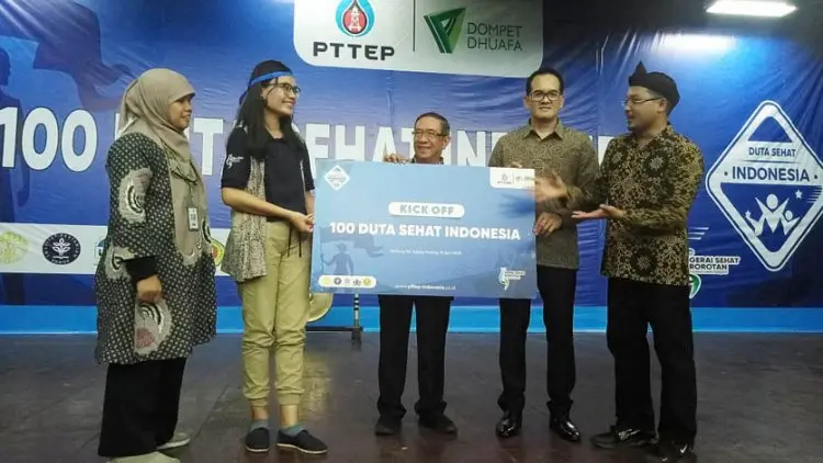 PTTEP-Dompet Dhuafa Cetak 100 Duta Sehat Indonesia