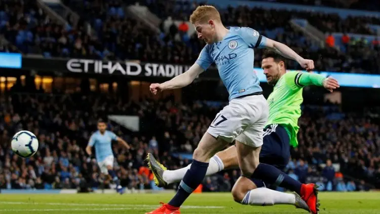 Cetak Gol Sensasional, De Bruyne: Ah Kebetulan