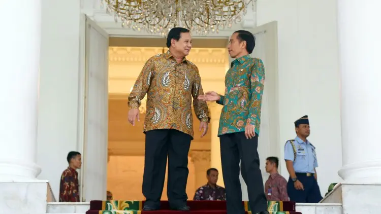 Survei Indikator Sebut Elektabilitas Jokowi-Prabowo Terpaut 18%