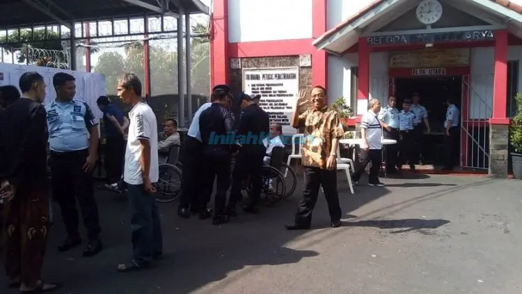 473 Napi Lapas Sukamiskin Mencoblos di Dua TPS