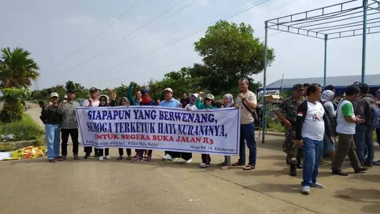Pemilik Lahan Berikan Lampu Hijau Jalan R3 Bisa Dibuka