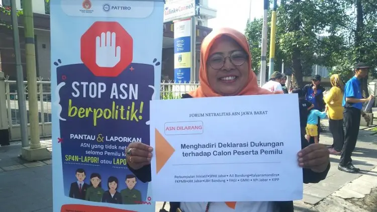 Yuk Laporkan ASN yang Ikut-ikutan Kampanye