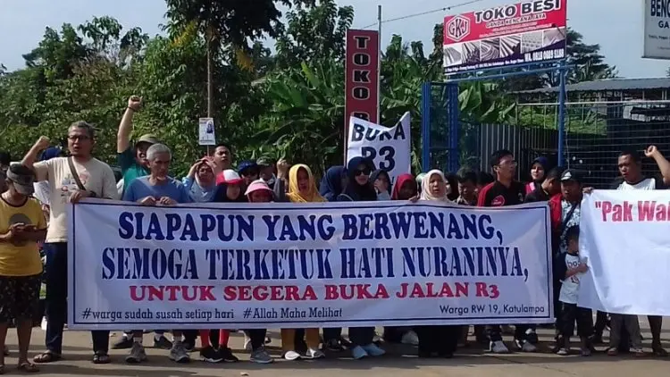 Didemo Warga, Sekda Bogor Janji Buka Jalan R3